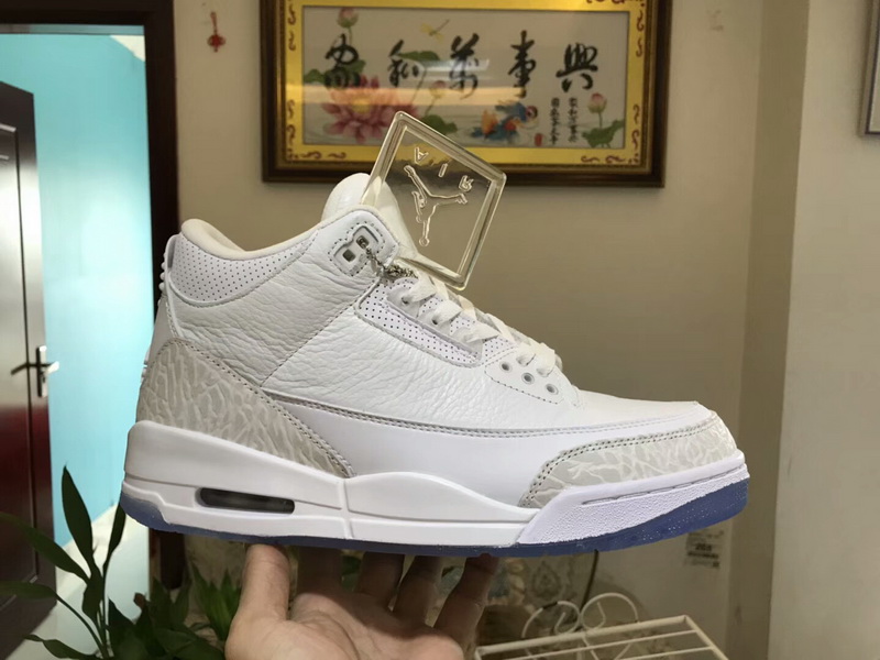 Authentic Air Jordan 3 white Cat